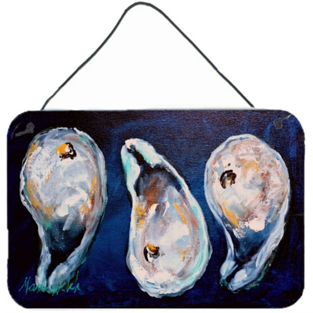 Carolines Treasures Oyster Indoor Aluminum Metal Wall or Door Hanging Prints Multicolor 8 x 12 Carolines Treasures Oyster Indoor Aluminum Metal Wall or Door Hanging Prints Multicolor 8 x 12